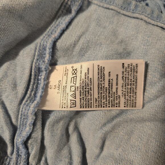 Old Navy Denim Dress 5T - Picture 5 of 5
